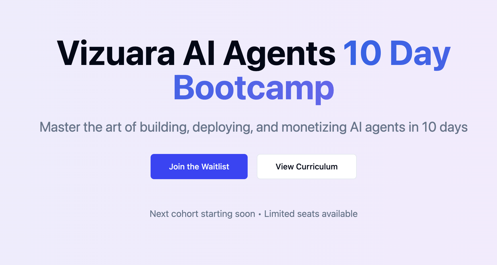 AI Agents 10 Day Bootcamp